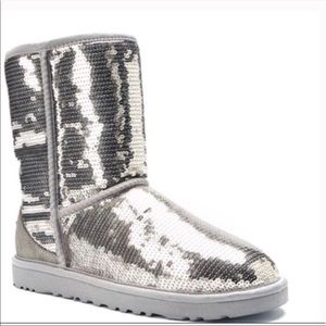 Sequin UGG boots women's size 9